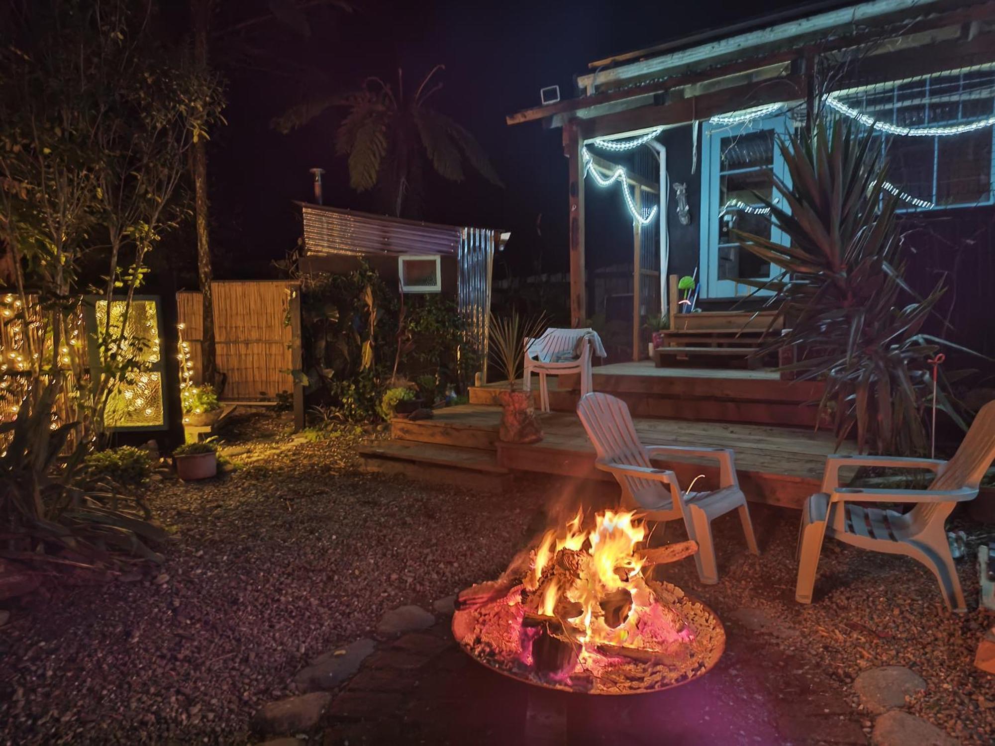 Gumboot Paradise Eco Stay Barrytown Buitenkant foto